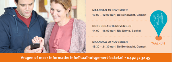 Vergroot afbeelding: afbeelding met daarop de data van de bijeenkomsten. Dat zijn 13, 16 en 20 november 2023.